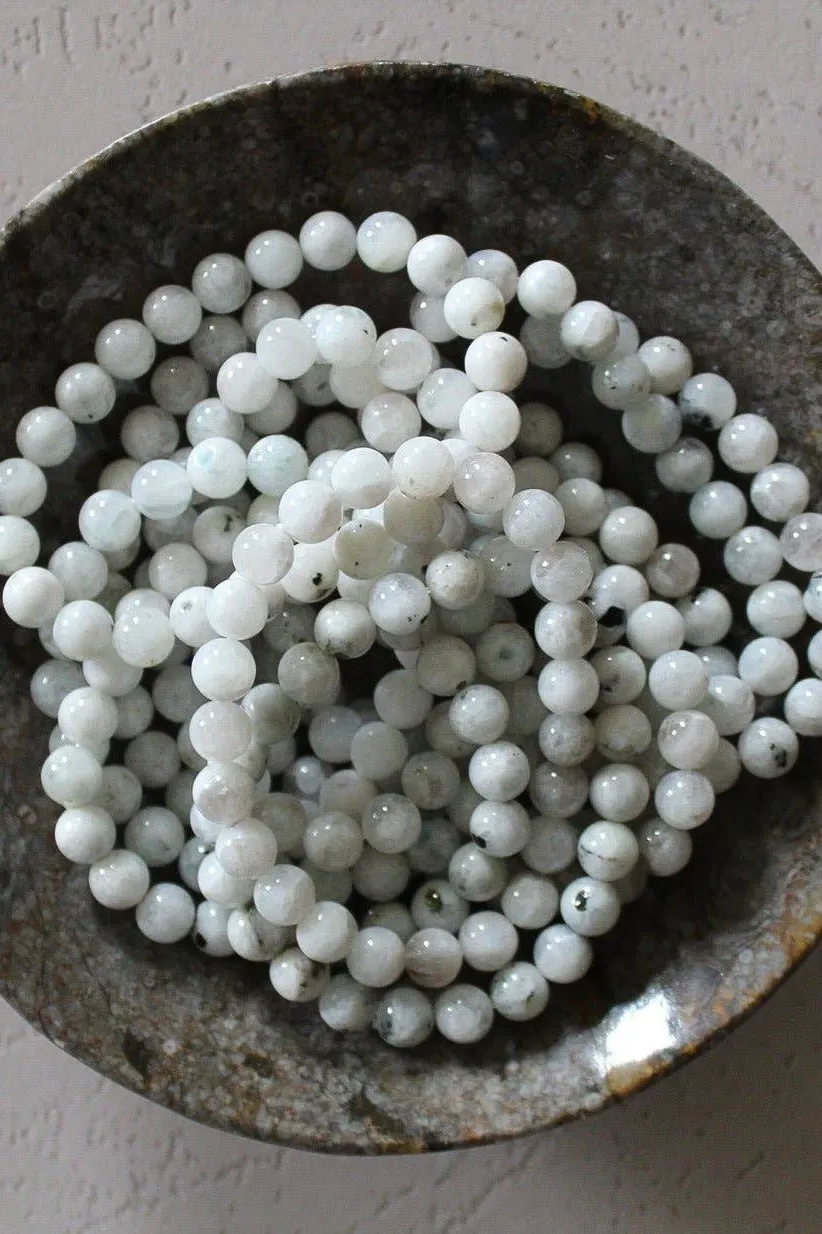 Pebble House Moonstone Bracelet 8mm
