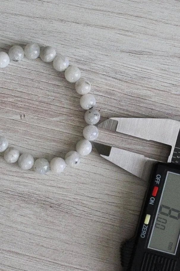 Pebble House Moonstone Bracelet 8mm