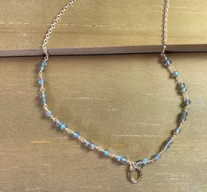 Polaris Necklace Labradorite Kai Pendant Gold Filled