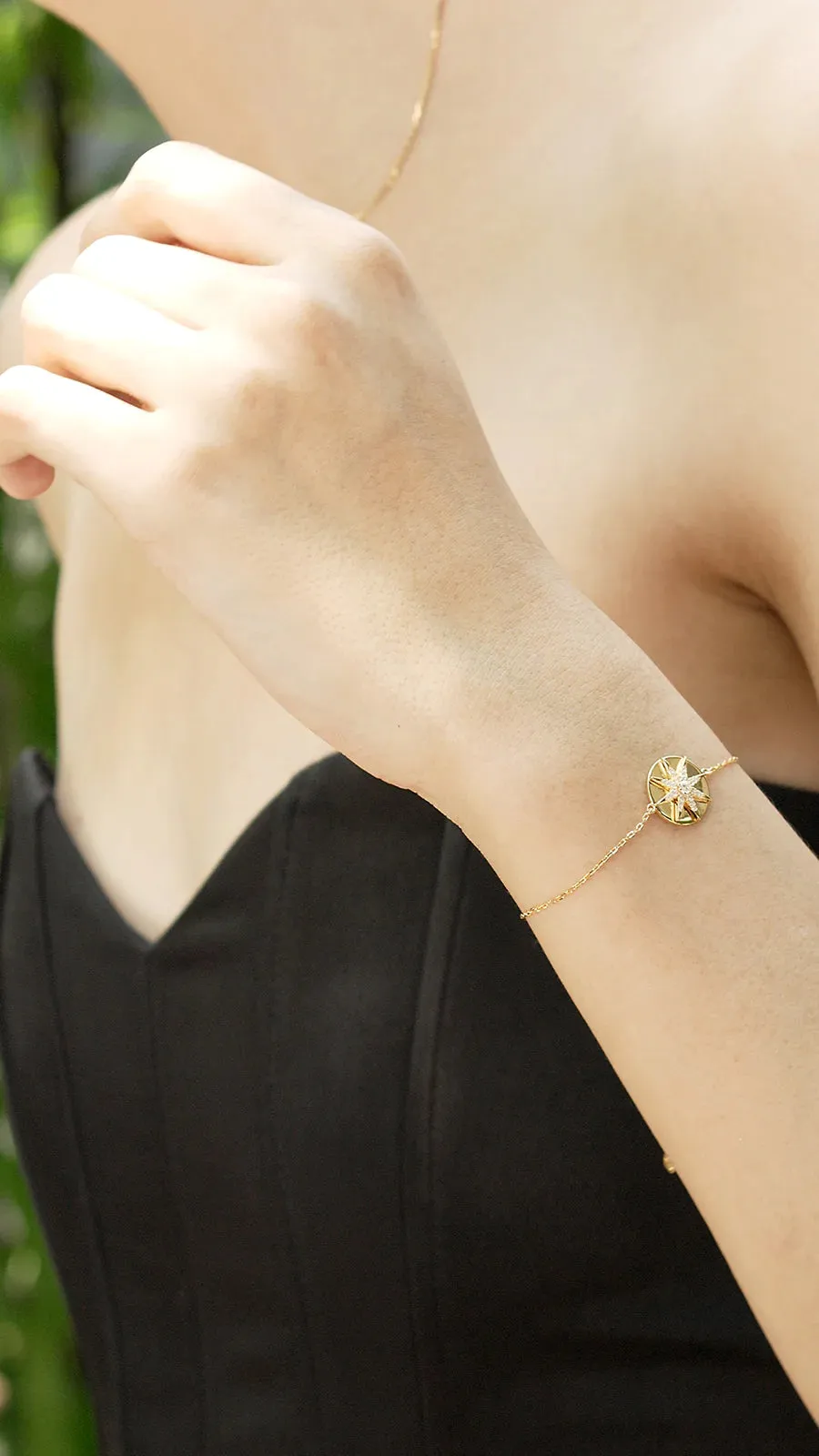 Pole Star Bracelet Gold Plating