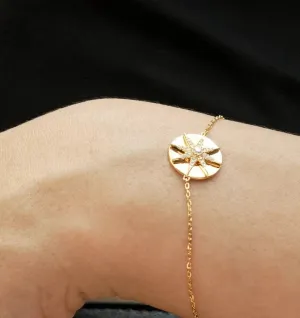 Pole Star Bracelet Gold Plating