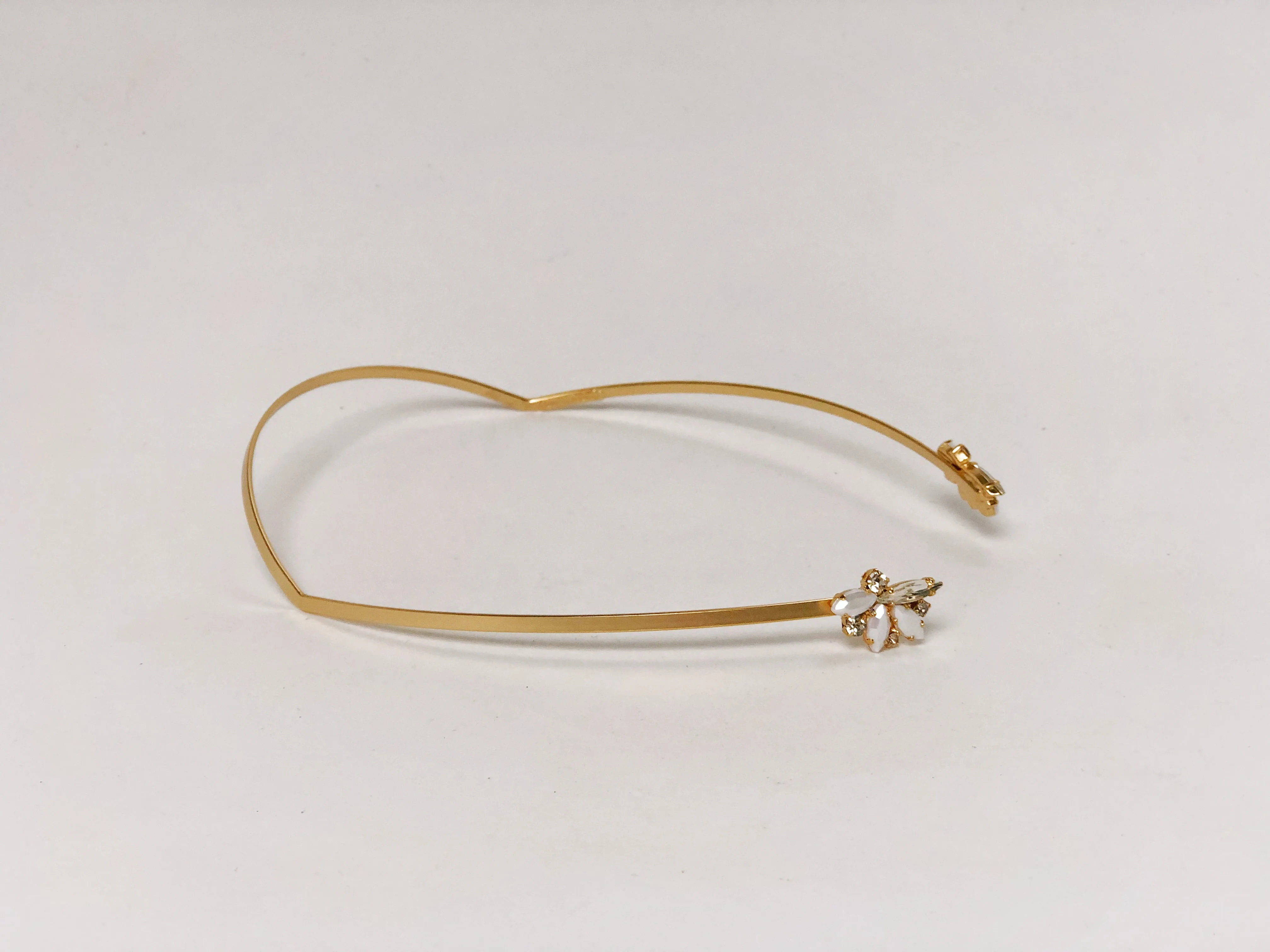 Preorder * Ophelia Crystals Pearls Cluster Goddess Crown