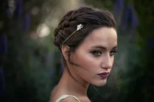 Preorder * Ophelia Crystals Pearls Cluster Goddess Crown