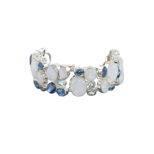 Raelynn One-of-a-kind Gemstone Bracelet, Sterling Silver