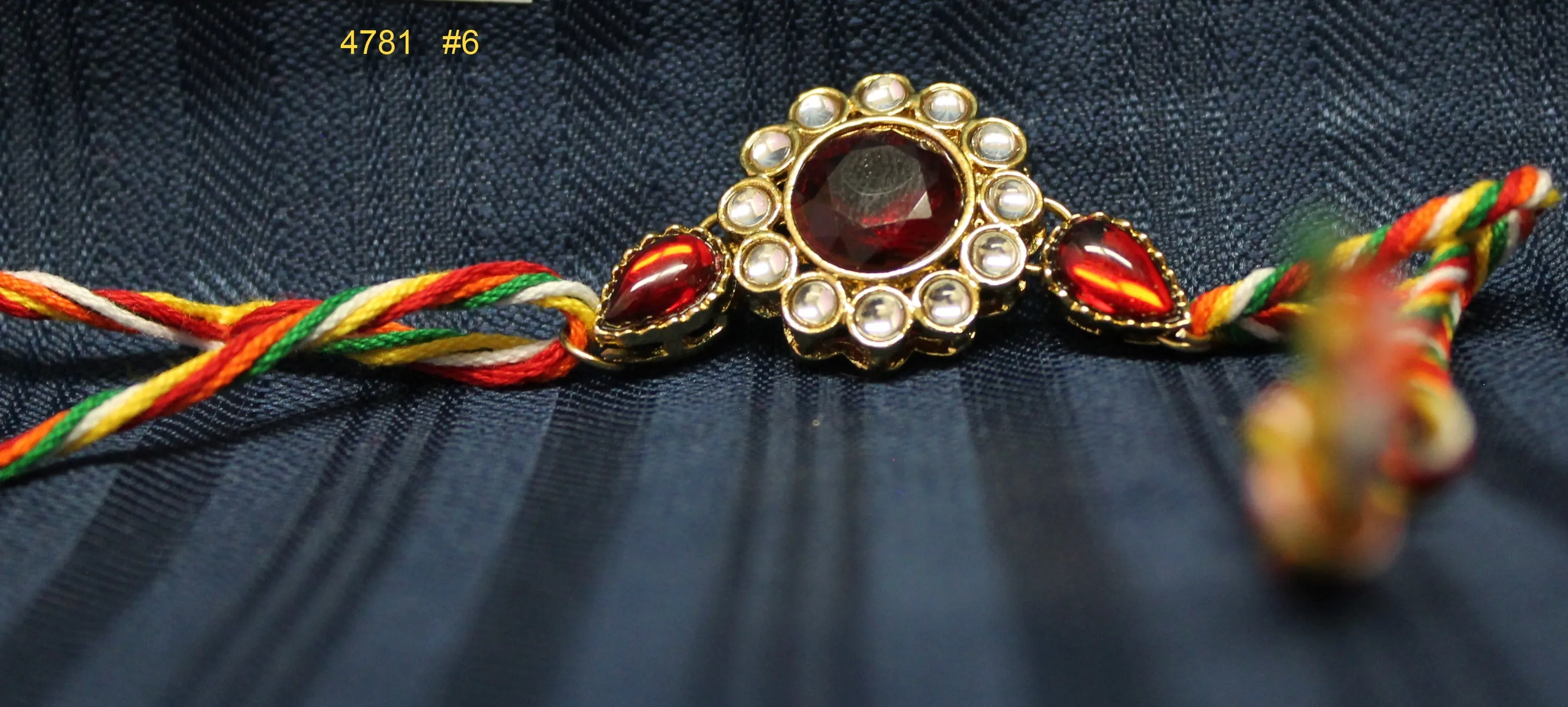 Rakhi 4781 Indian Traditional Rakhi Shieno Sarees