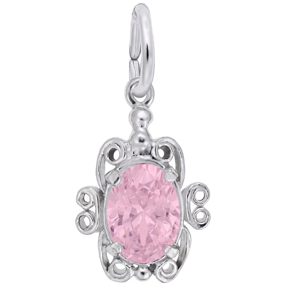Rembrandt Charms - Filigree October Stone Charm - 4764-010