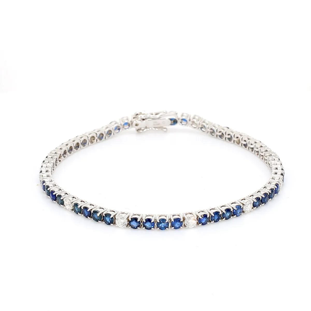 Sapphire and Diamond Bracelet