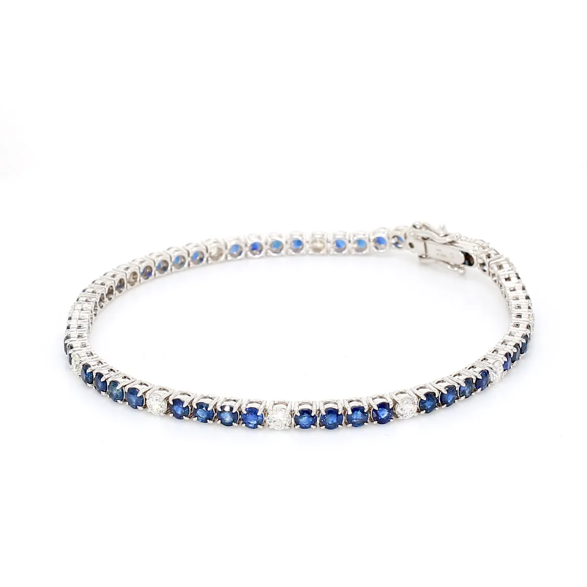 Sapphire and Diamond Bracelet