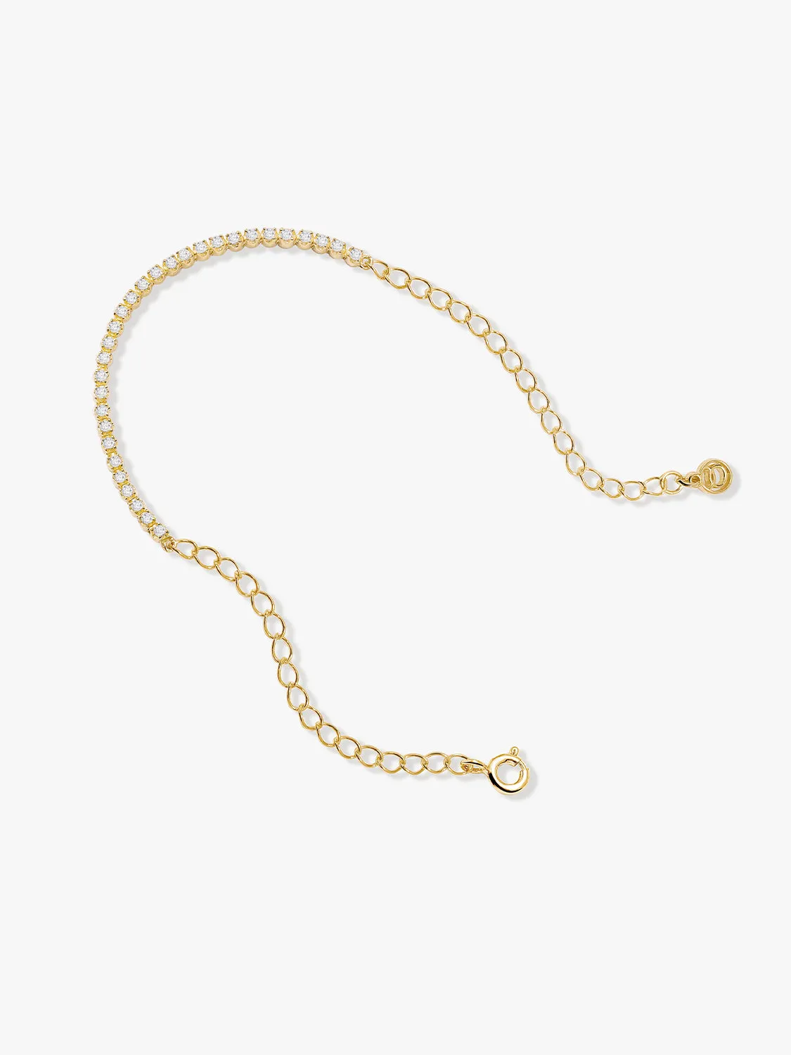 Sapphire Half Tennis Bracelet