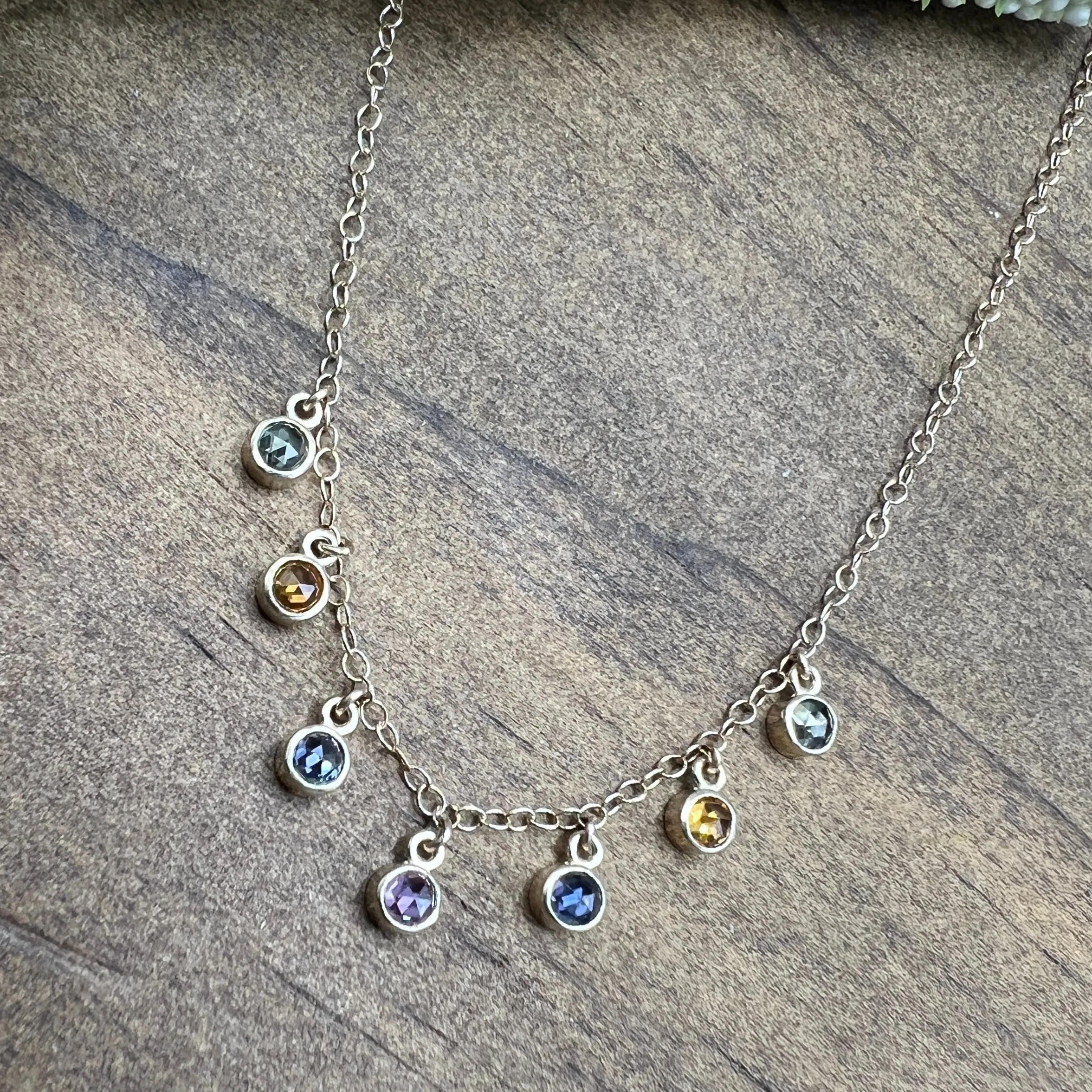 Sapphire Sway Necklace
