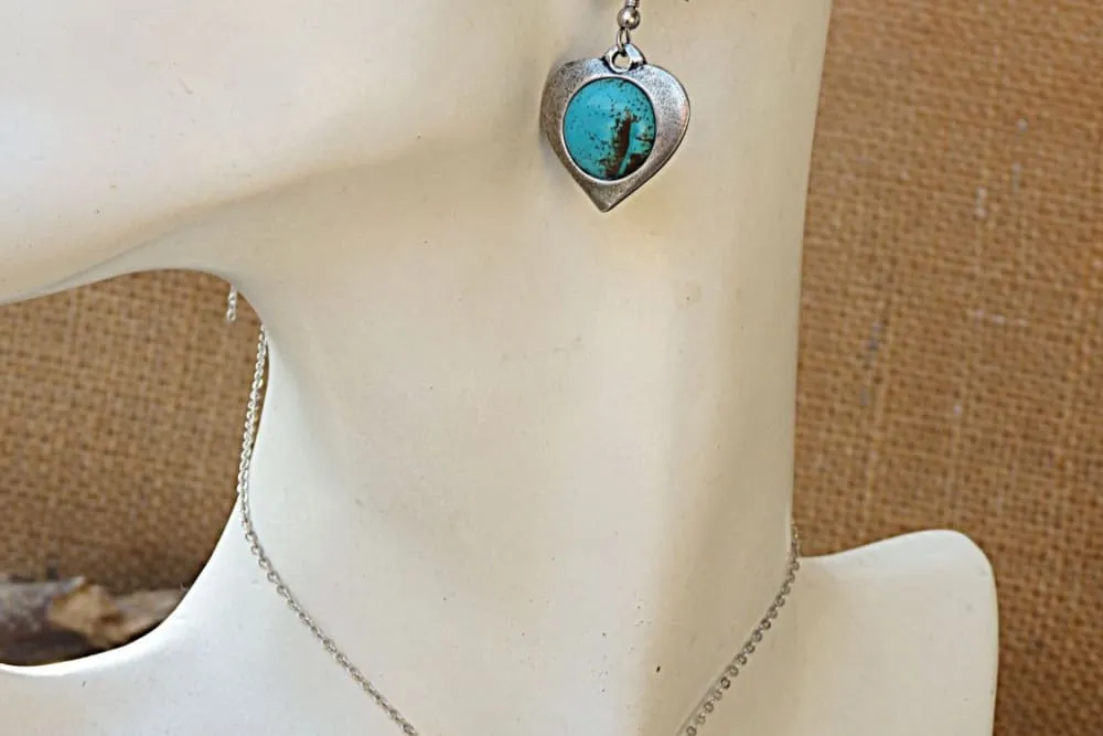 Silver And Turquoise earrings