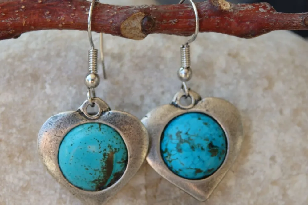 Silver And Turquoise earrings