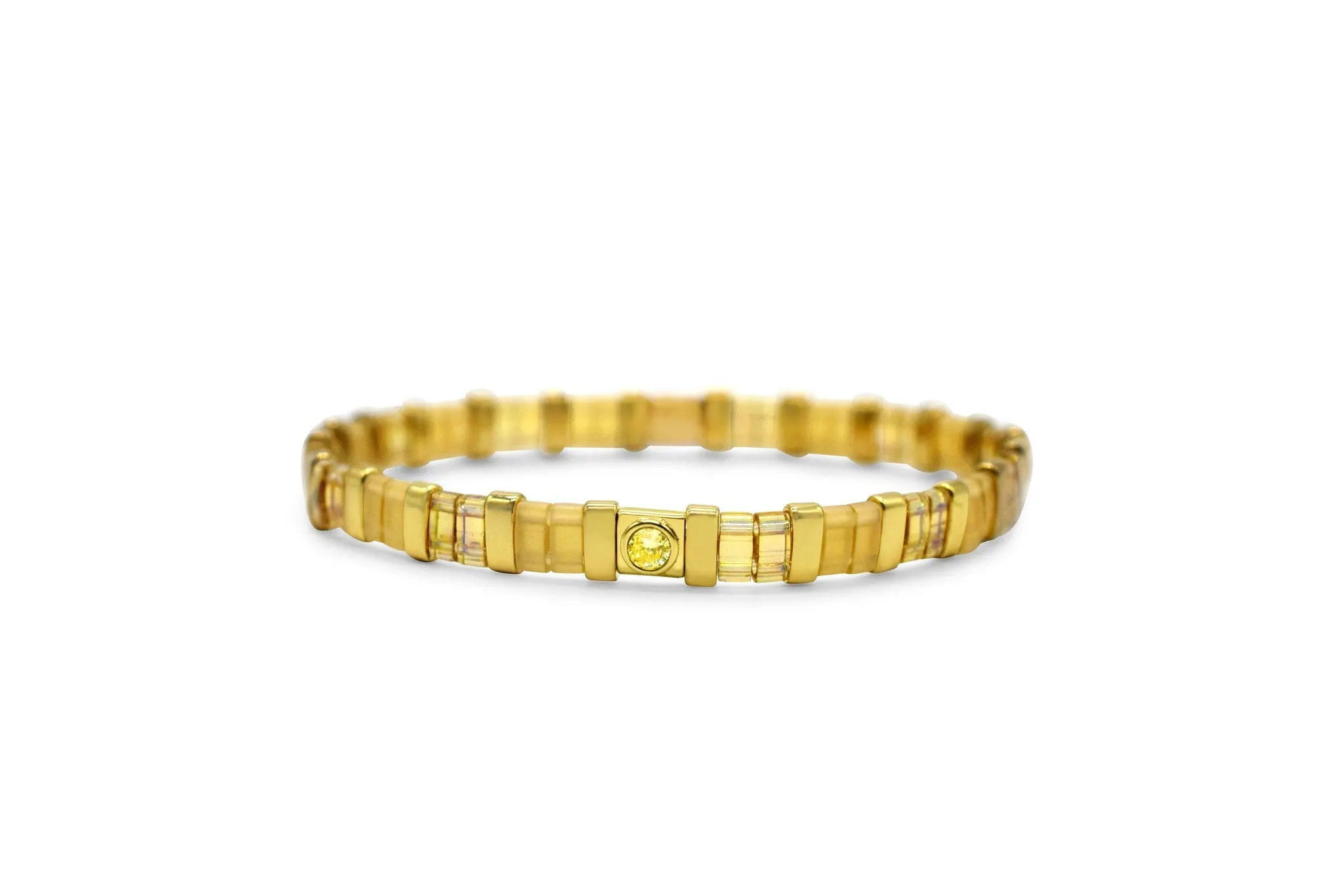 Skylar Paige So Colorful! Citrine Birthstone Bracelet