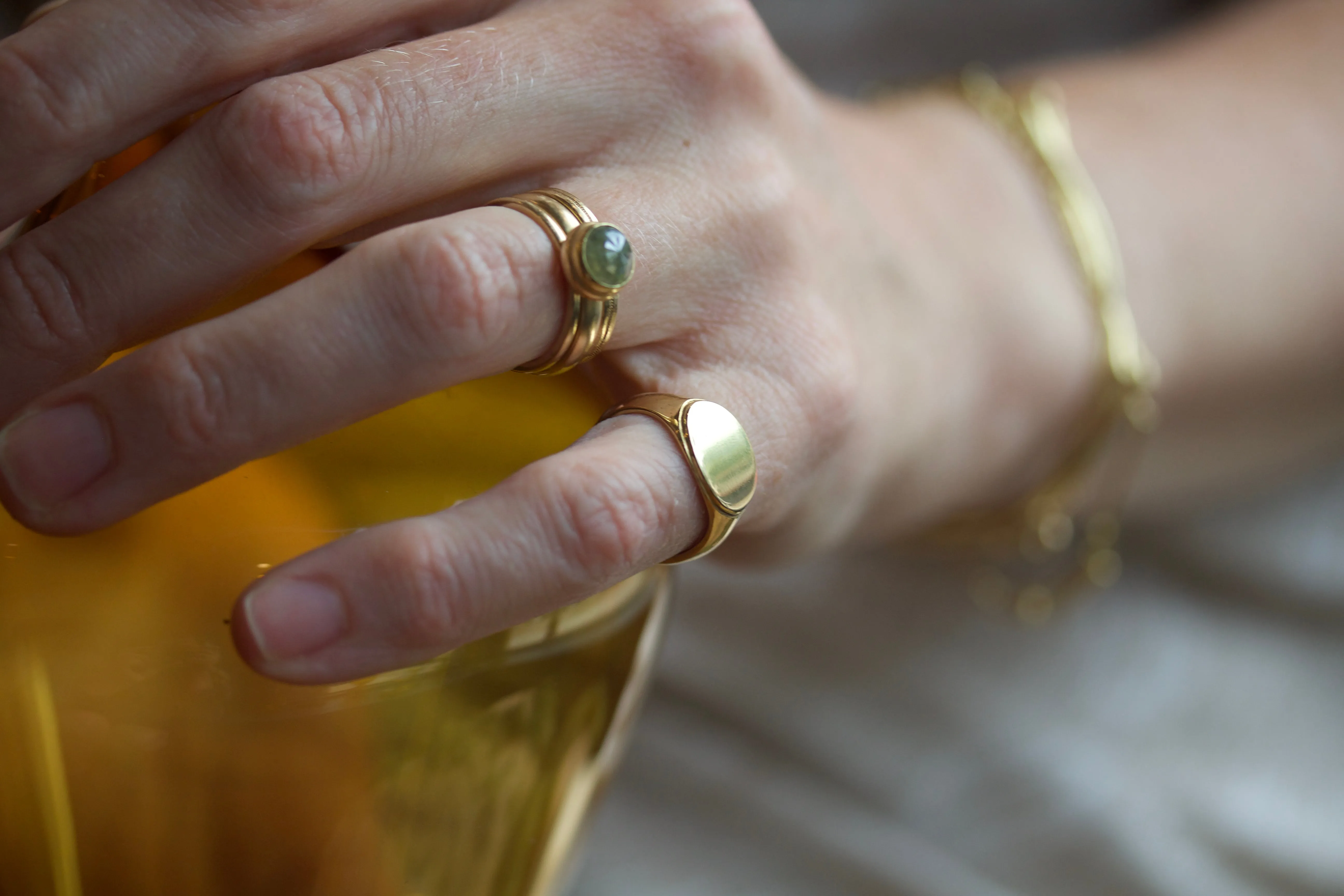 Small Oval Signet Ring