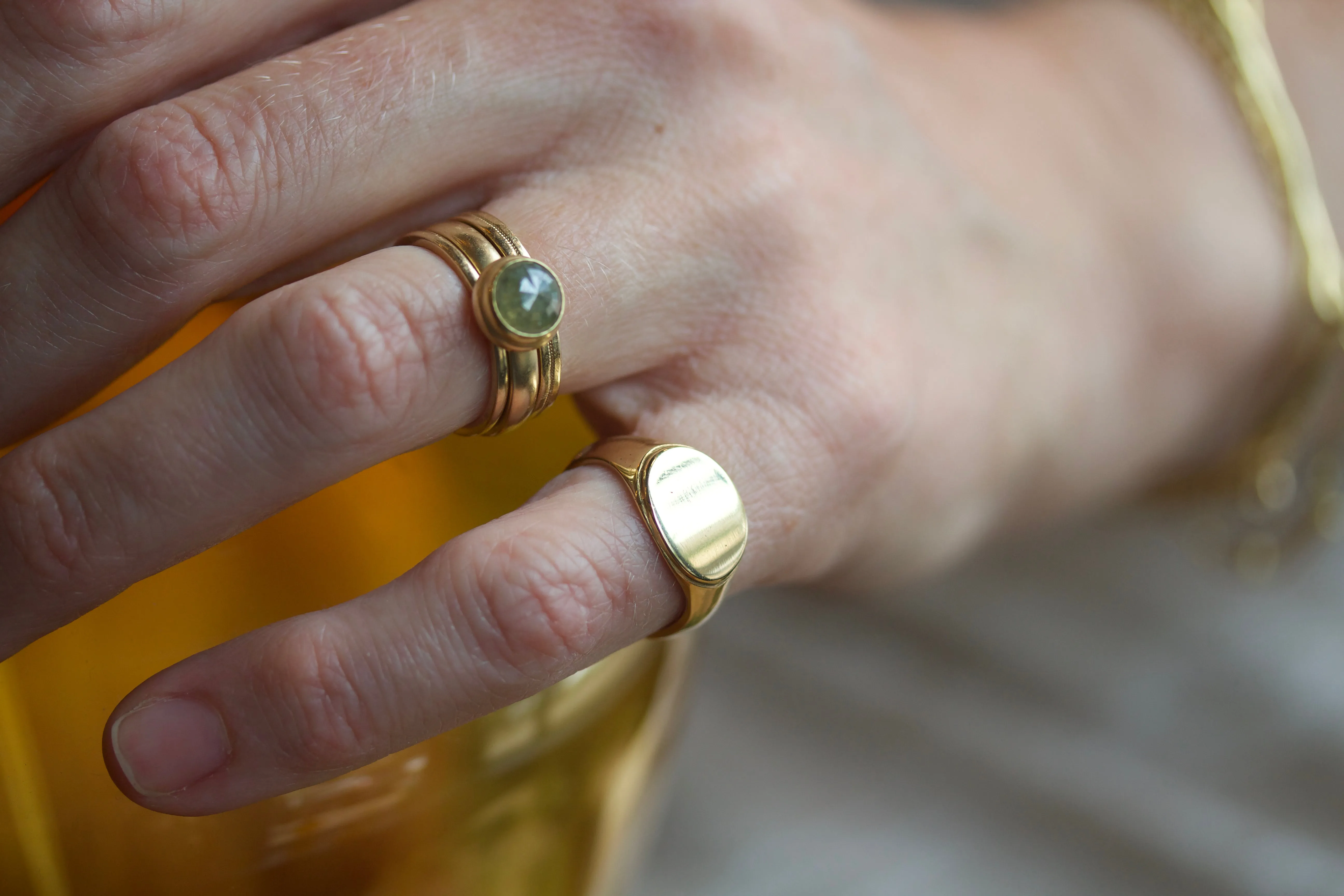 Small Oval Signet Ring