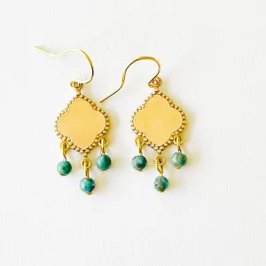 Small Turquoise Chandeliers