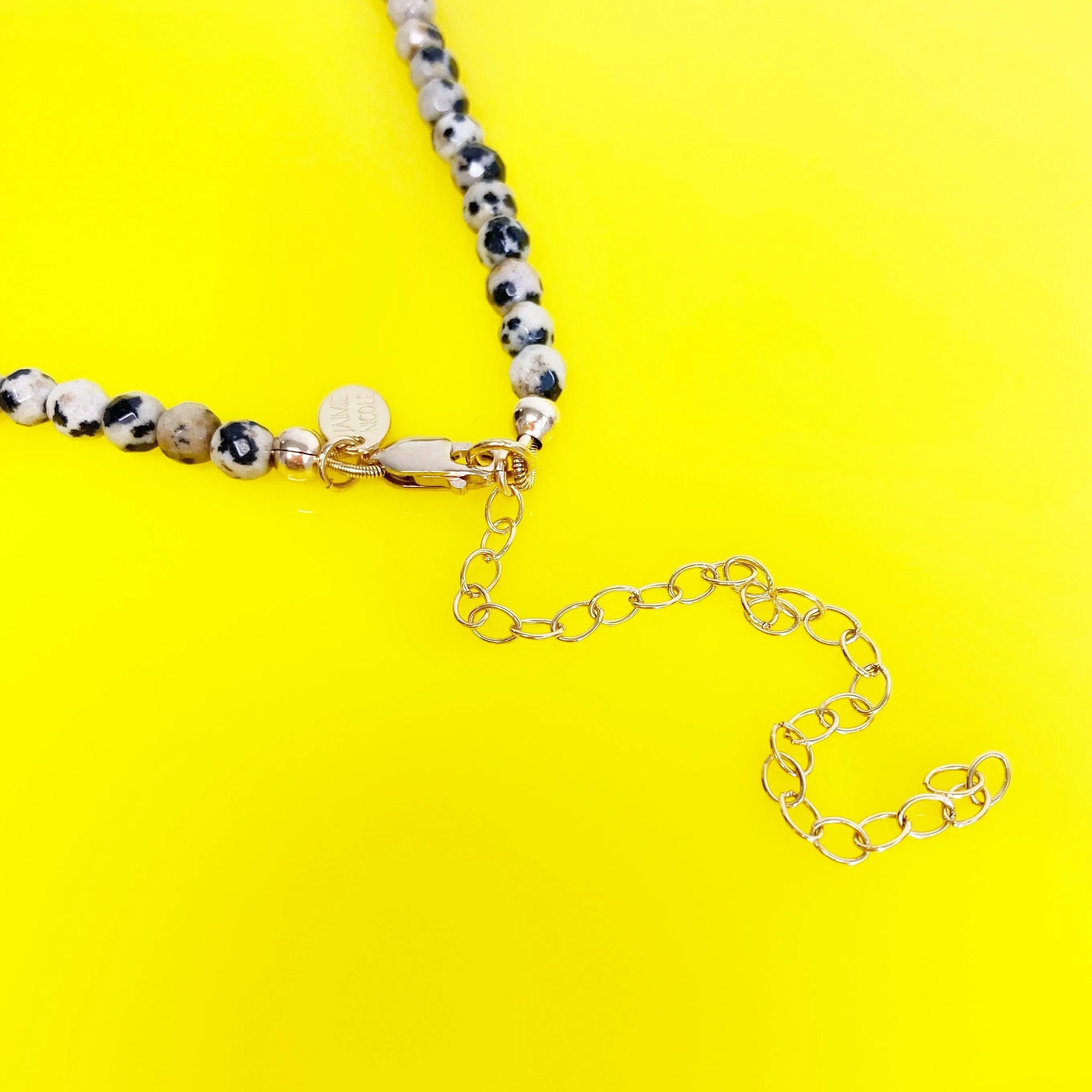 Spotted | Dalmatian Jasper Beaded Necklace
