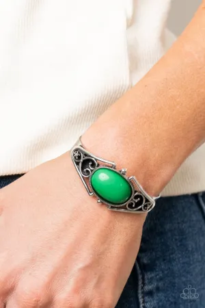 Springtime Trendsetter - Green Paparazzi Accessories