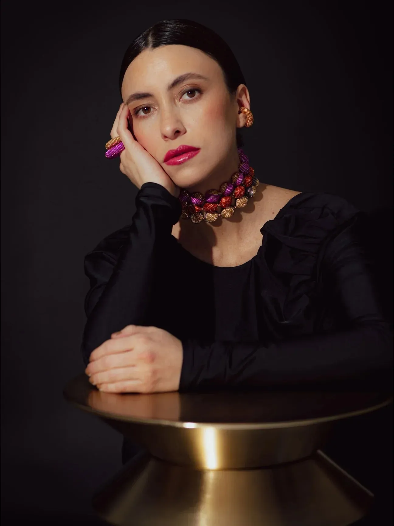 Susanna Vega Vertie Choker Gold/Beige