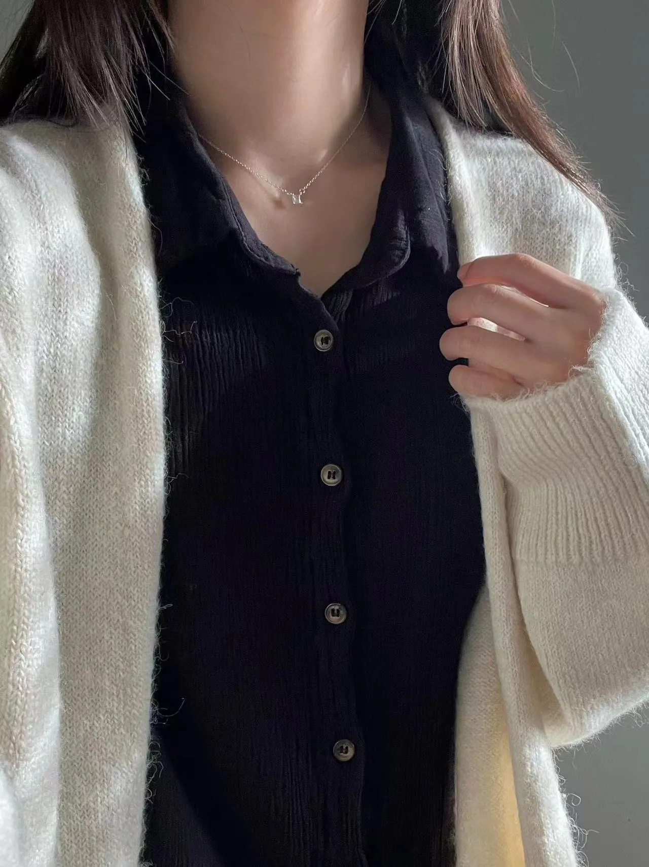 Teardrop ✧ Zircon Silver Necklace