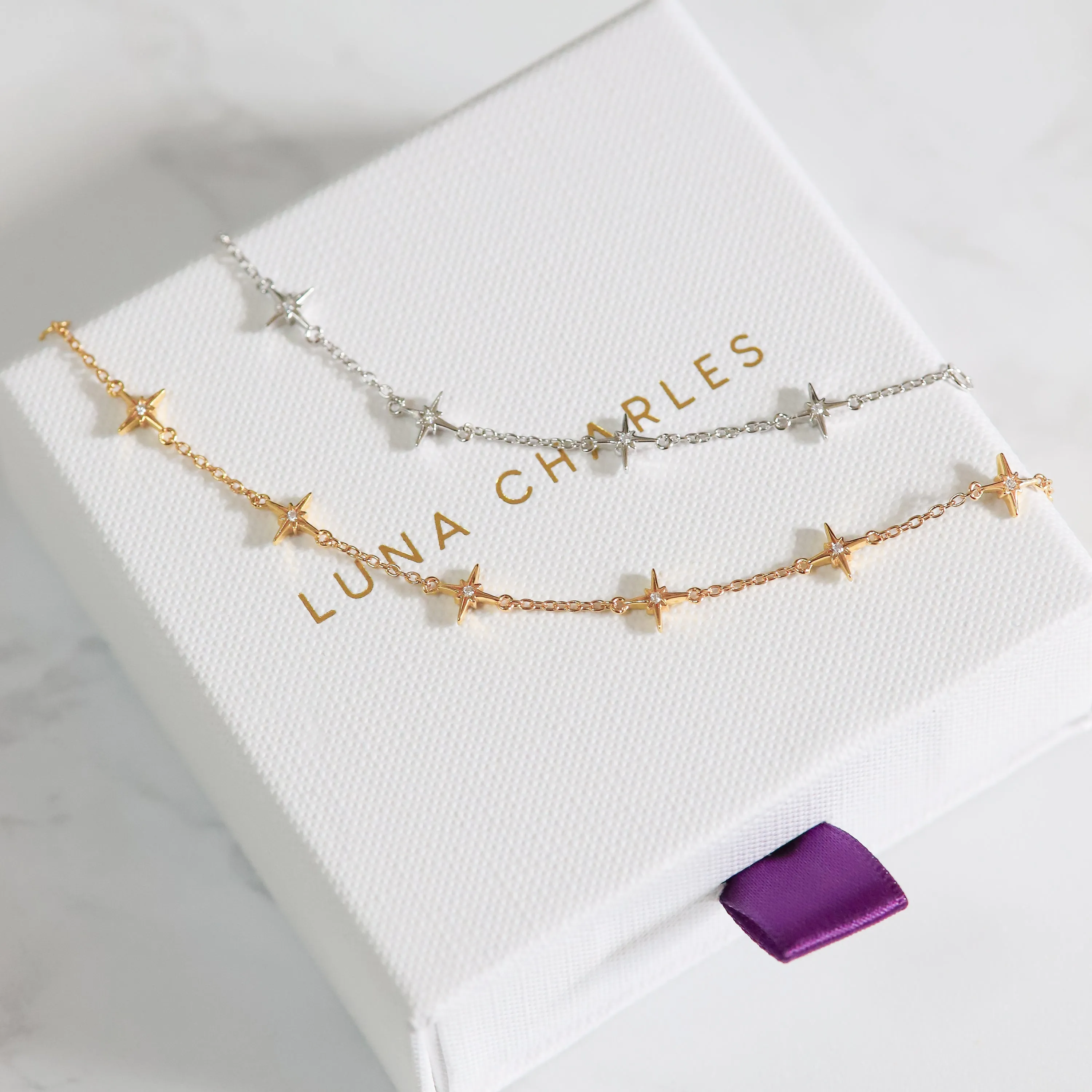 Tessa Starburst bracelet | 18K Gold Plated