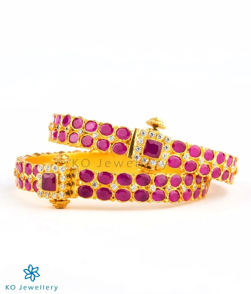 The Arunodaya Silver Kemp Bracelet(Size 2.8)