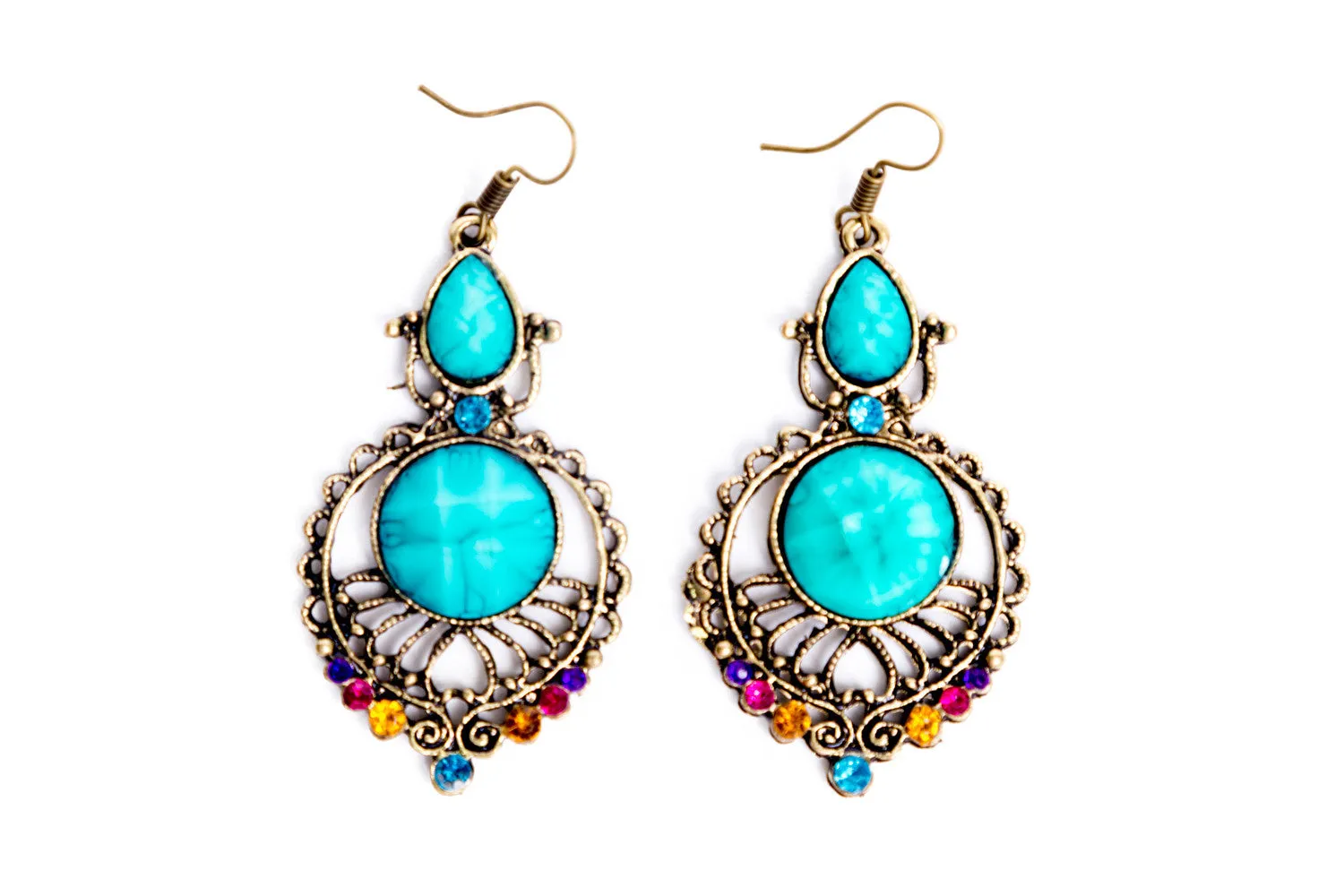 Turquoise Drop Earrings