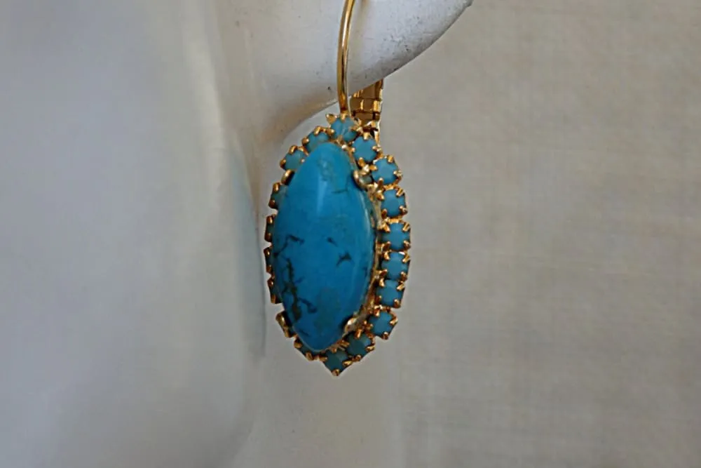 Turquoise earrings