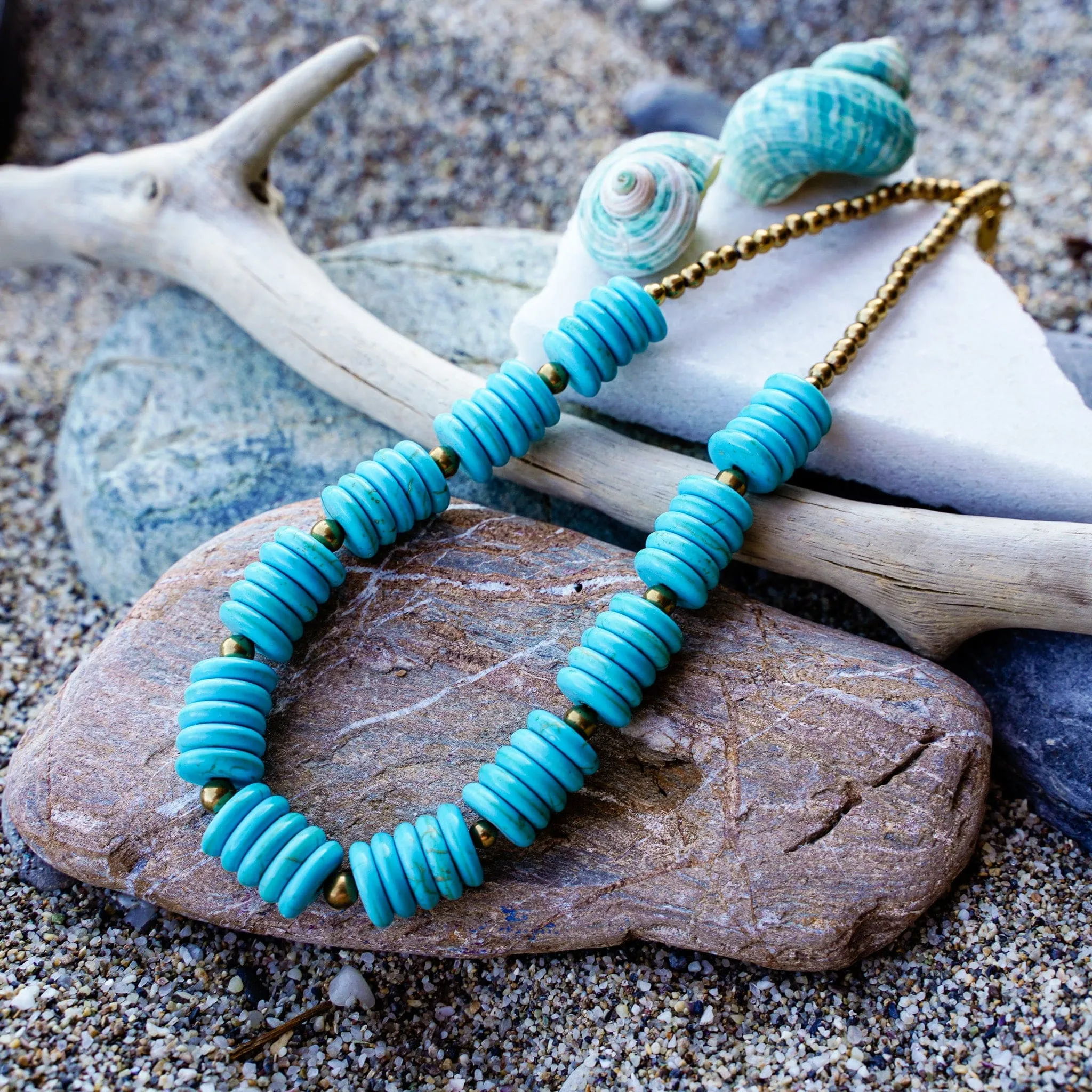Turquoise Kissed Necklace