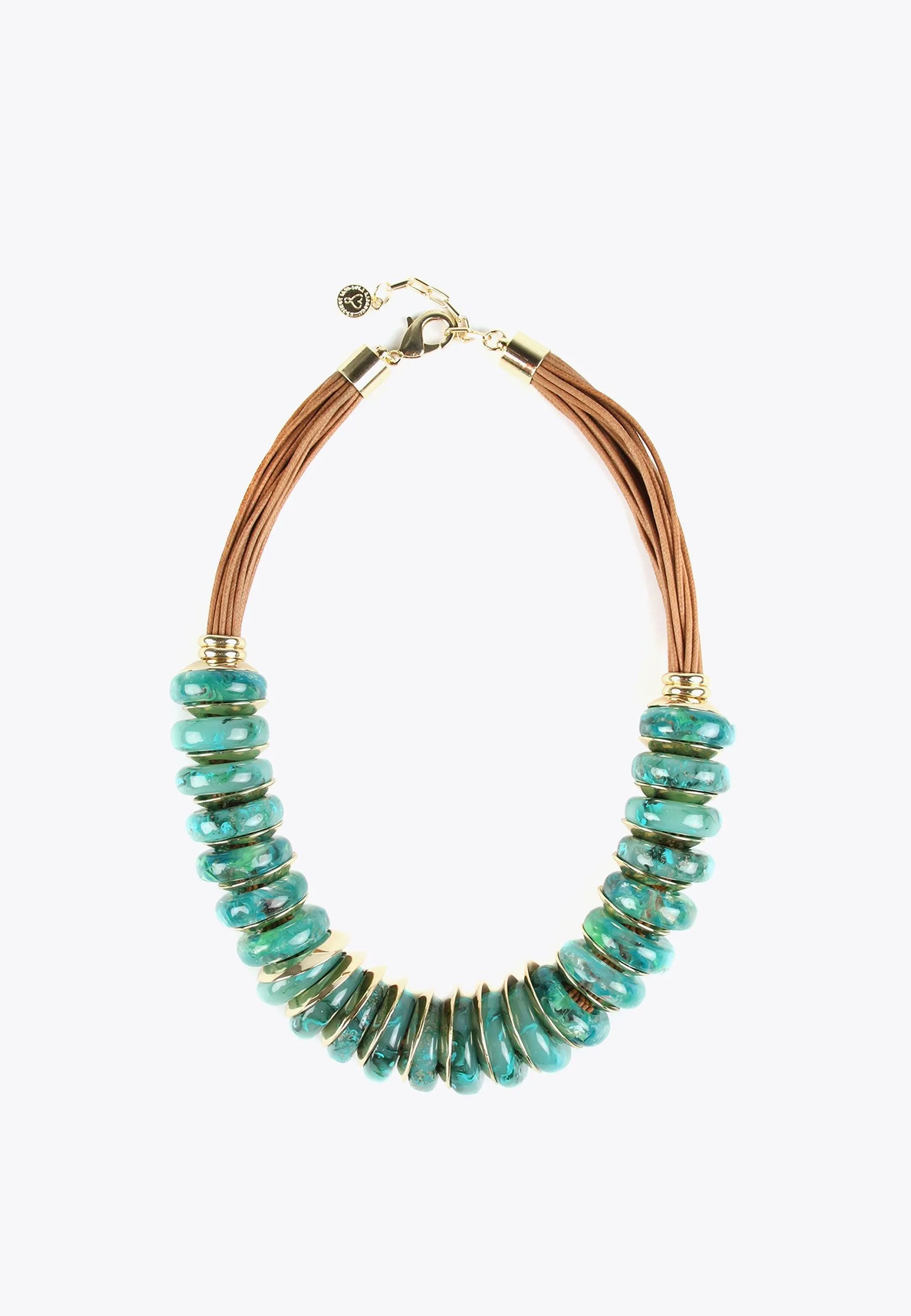 Turquoise multi-piece necklace
