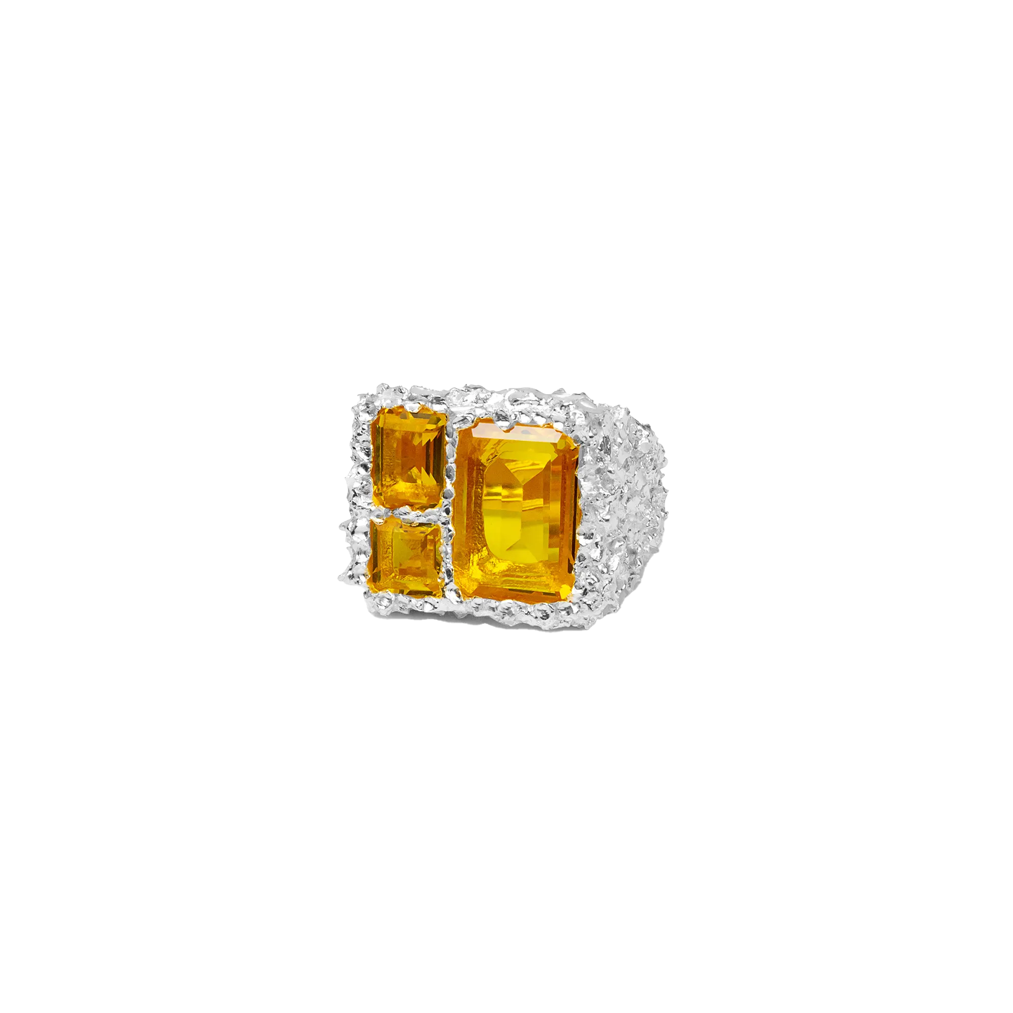 VC081 THREE STONE RING