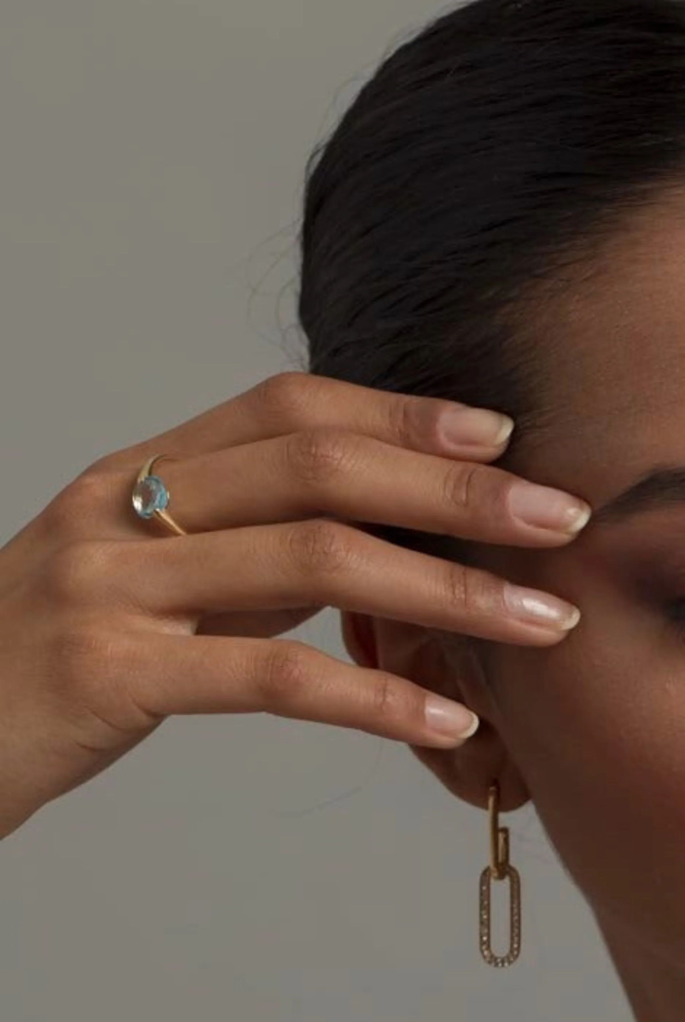 Venezia Blue Topaz Ring