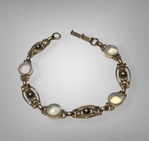 Vintage Moonstone Bracelet 12K Gold Filled SOLD