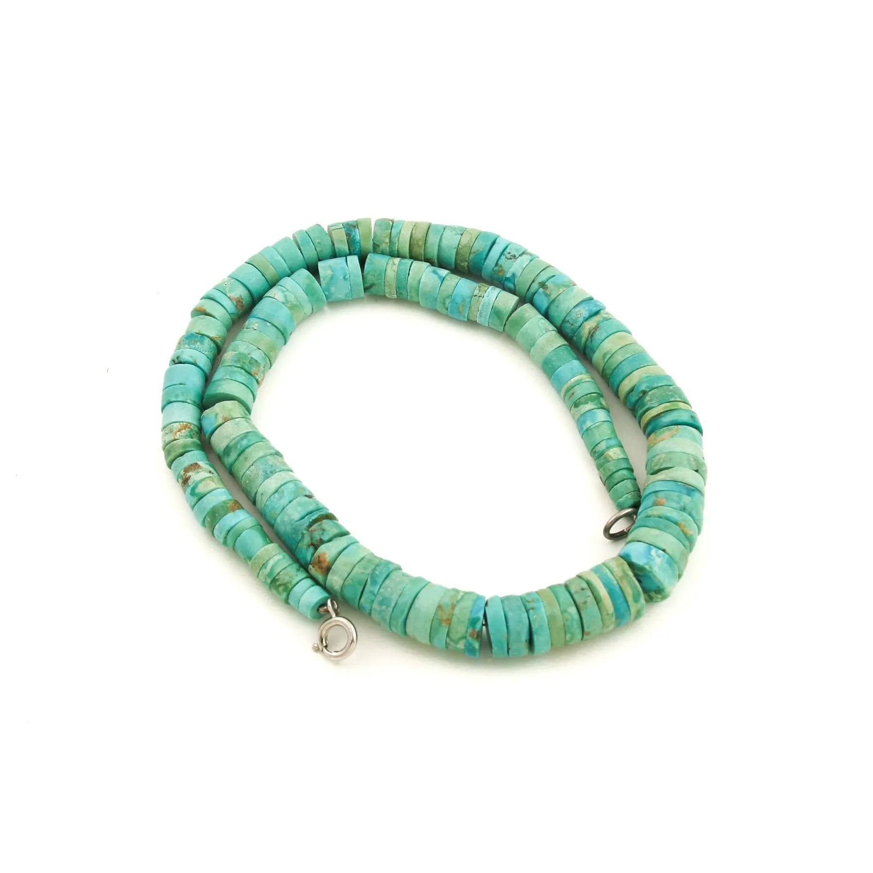 Vintage Turquoise Handrolled choker